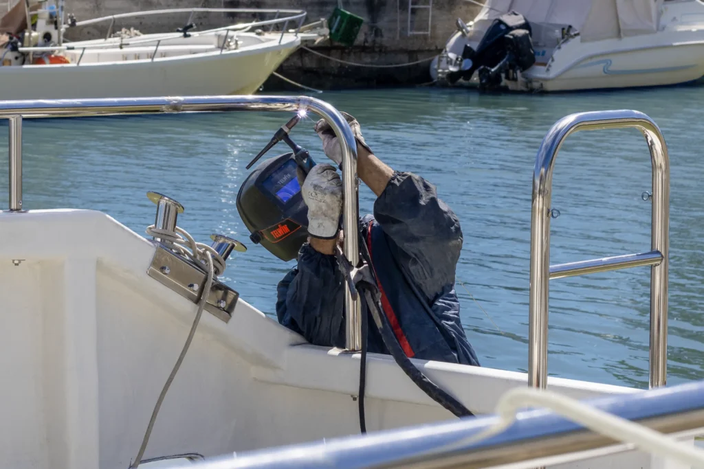 saldatura pulpito di poppa